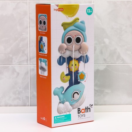 A set of bath toys "Snail - Mill", on a suction cup-3