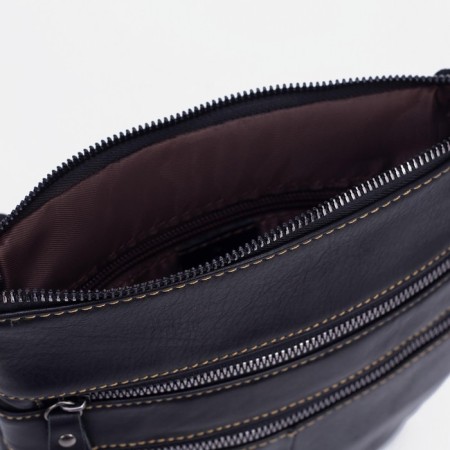 Male bag, Fidelio Largo, black color-3