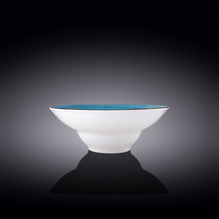 Deep plate Wilmax England Spiral, D = 22.5 cm, 1.1 L, Blue color-1