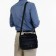 Male bag, black color