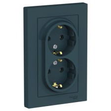 SCHE ATN000824 AtlasDesign, SP, 2 sockets, IP20