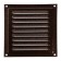 Ventilation grate Zein Lux RM1515M, 150x150 mm, with a grid, metal, copper antik