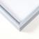 Photo frame plastic L-4 20x25 cm, silver. Met.