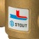 Mixing valve Stout SVM-0030-325504, 1 1/4 "External thread, 55 ° C