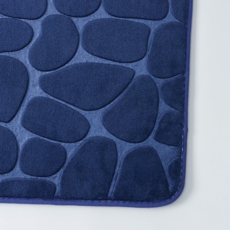 Savanna bathroom and toilet “Memory Foam”, 50 × 80 cm, blue color-4