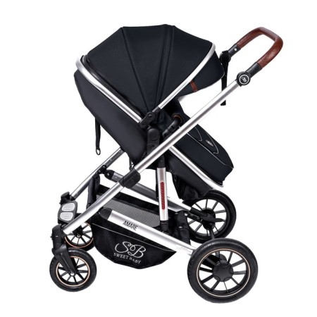 Stroller transformer Sweet Baby Amare, Black color-21