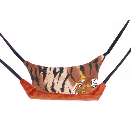Gamak for ferrets "Square", Fllock, 40 x 40 x 1.5 cm, mix of flowers