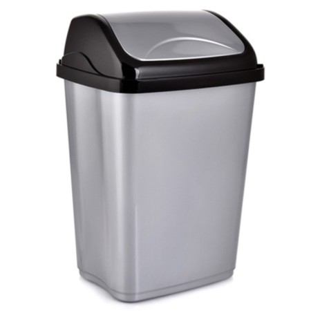 Garbage tank plastic Vittorio Dustbin Hobbylife, Juine cover, 16 L, mix-1
