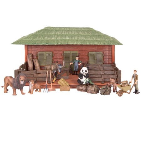 Set of figures "on the farm", 19 items