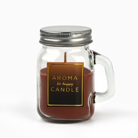 Aromatic candle "By happy", aroma chocolate, 7 x 8.5 x 5 cm.-2