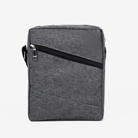 Male bag, gray color-1