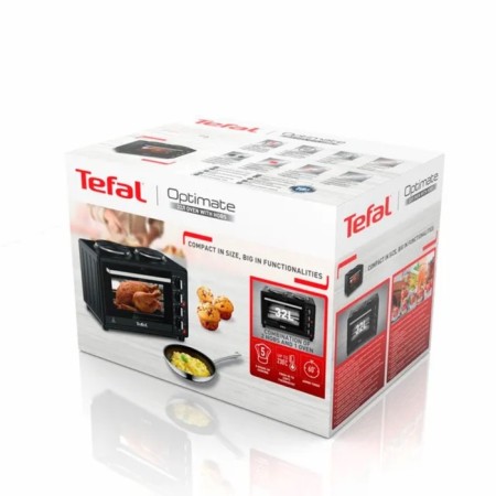 Mini-fucker Tefal of463830, 1500 watts, 32 l, 90-230 ° C, grill, black-4