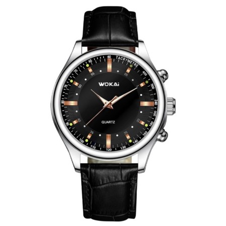 Men's watch, d-4.2 cm, silver