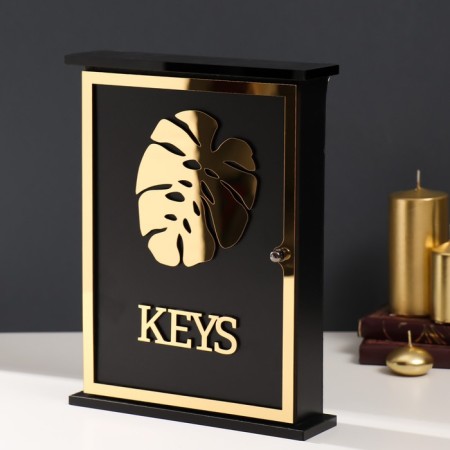 Keywater tree "Liszt Monster" black, mirror 6x22.3x29.5 cm-1