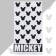 Trick Mickey Trick "Mickey Mouse", White, 70x130 cm, 100% cotton, 420g/m2