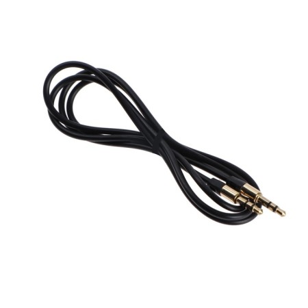 Audio CablexPert CCAB-01-35MM-1MB, Jack 3.5 mm (M) -Jack 3.5 mm (M), 1m, black-2
