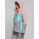 Ski jacket female winter, size 44, pink color