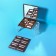 Folding mirror "Chocolate miracle", 7.5 × 8.5 cm, color mix