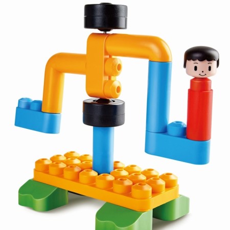 Constructor Children's Polym "Adventure site", 110 elements-5