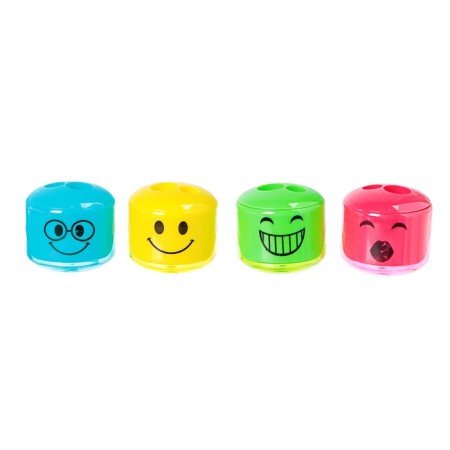 Smile container sharpener, double, MIX case-1