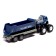 Metal “dump truck”, inertia, with plastic elements, blue color