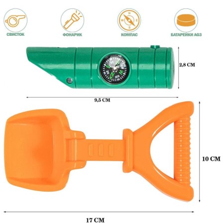 Game set "A set of a tourist with a set for a picnic", 19 items-10