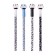Gel pen 0.5 mm, with erased ink, blue, barcode on a piece, mix of dogs