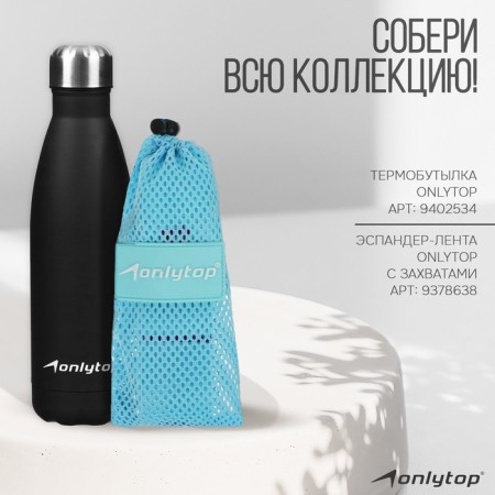 Fitness and yoga mat, 183x61x0.6 cm, gray/blue color-5