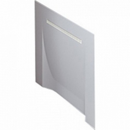 Bath screen Vannesa 2-31-0-1-0-228 "Aurora", mount, left