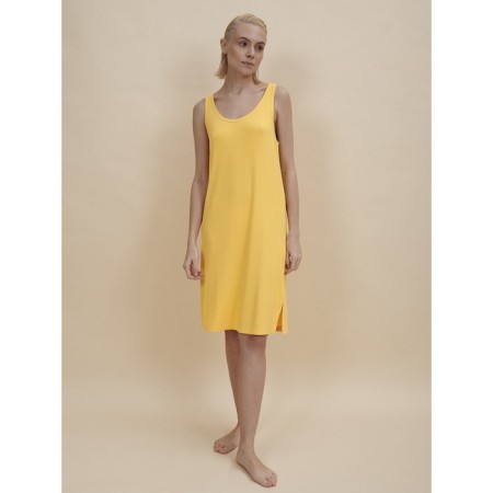 Female dress, size s, yellow color-6