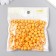 Beads for creativity "Orange-yellow" D-0.8 cm, set of 20 g