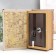 Safe-book wood to the leatherette "feather" 17x11x5 cm