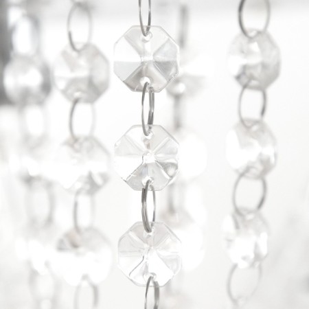 Chandelier 5844/300 CR chrome 3x40W E14 LED PDU 30x30x19cm-8