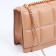 Bag Messenger with lightning, beige color