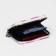 Lightning wallet, card for cards, for coins, white/pink color