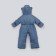 Kinderlitto transformer Kinderlitto "Orsetto", height 68-80 cm, Denim's height