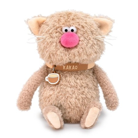Soft toy "Cat Cacao", 16 cm
