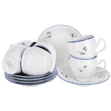 Cup 240 ml with a saucer of 160 mm high bernadotte, decor 