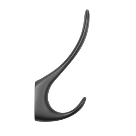 Furniture hook Cappio Heel, two -rod, black-4