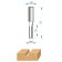 Frases PARE ENKOR Expert 28007, straight, according to chipboard, d = 8 mm, 6 x 19 mm
