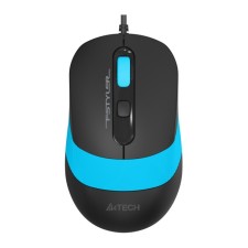 Мышь A4Tech Fstyler FM10 черный/синий оптическая (1600dpi) USB (4but)