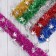 Tinsel "Snowflake burst" D-8 cm, 200 cm, mix