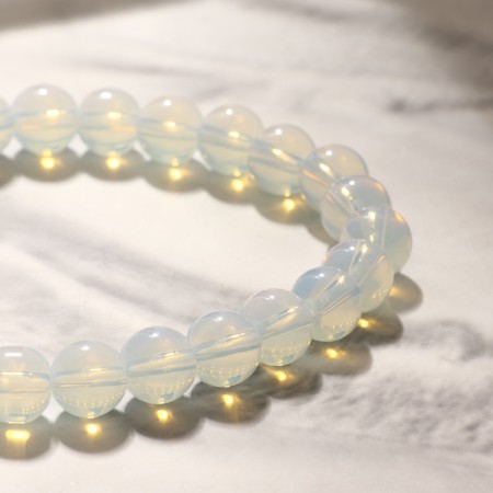 Bracelet ball No. 8 "Moonstone", 5.5cm-1