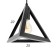 Lamp Bayerlux 2602/3 E27 40W black 30x30x20-120 cm