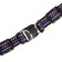 Super-furry harness with reflective firmware, girth 48-54 cm, purple