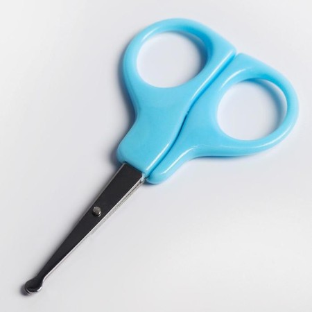 Baby - safe, manicure scissors, from 0 months, MIX colors