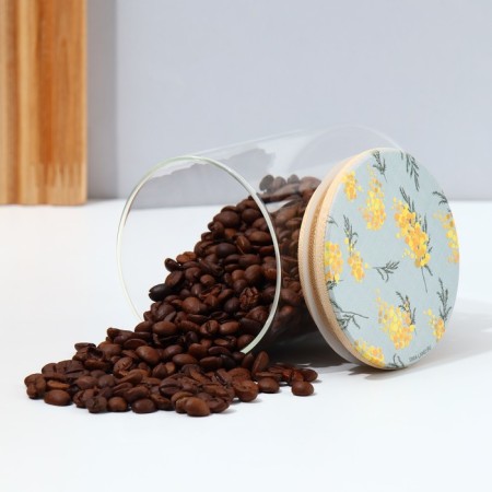Bank for storage "Tender Mimosa", 450 ml-4