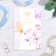 Postcard "Happy Wedding Day!" Lilac bouquet, Congrev, glitter A5