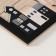 Hooks decorative wood "houses in the frame" 31x24 cm