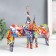 Souvenir Polystone "Koni" graffiti set 2 pcs 14x5x21.5; 6x16.3x26.5 cm